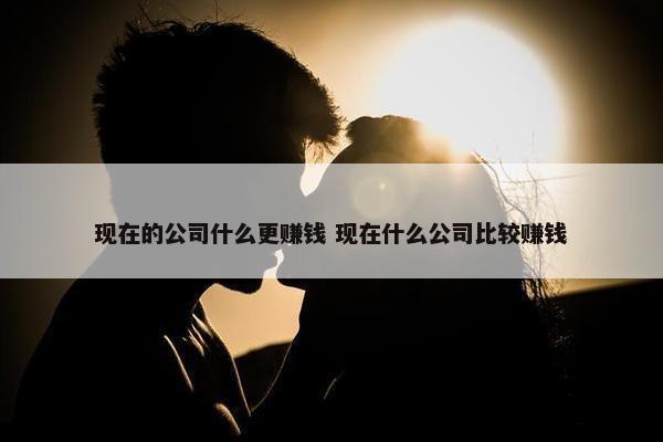 现在的公司什么更赚钱 现在什么公司比较赚钱