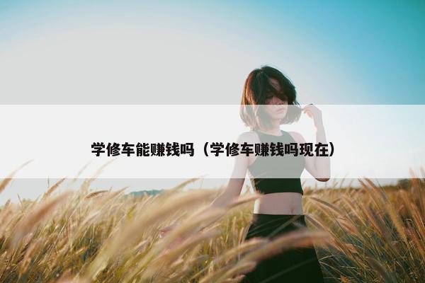 学修车能赚钱吗（学修车赚钱吗现在）