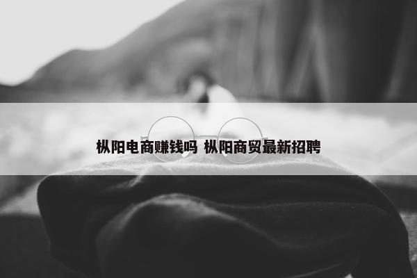 枞阳电商赚钱吗 枞阳商贸最新招聘