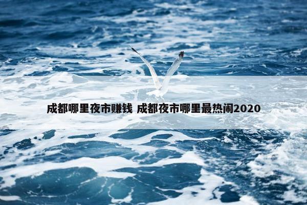 成都哪里夜市赚钱 成都夜市哪里最热闹2020