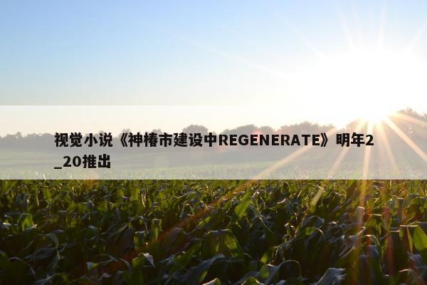 视觉小说《神椿市建设中REGENERATE》明年2_20推出