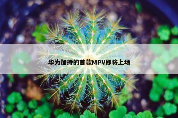 华为加持的首款MPV即将上场