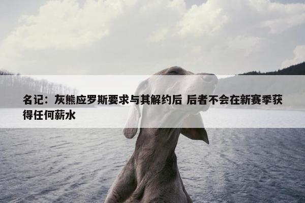 名记：灰熊应罗斯要求与其解约后 后者不会在新赛季获得任何薪水