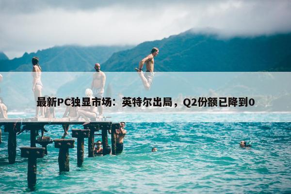 最新PC独显市场：英特尔出局，Q2份额已降到0