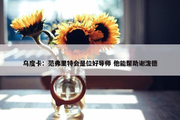 乌度卡：范弗里特会是位好导师 他能帮助谢泼德