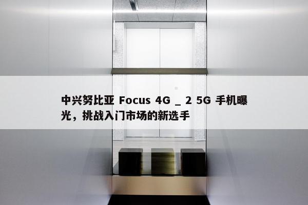 中兴努比亚 Focus 4G _ 2 5G 手机曝光，挑战入门市场的新选手