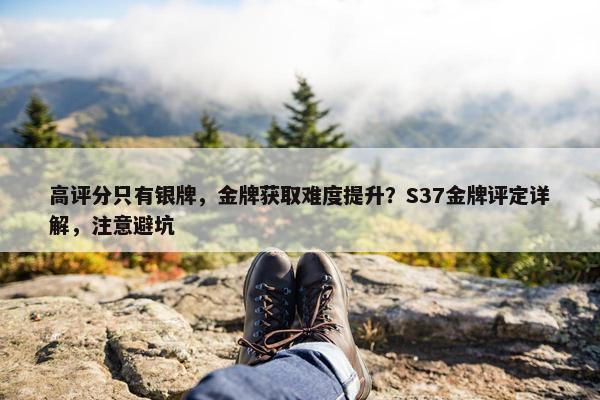 高评分只有银牌，金牌获取难度提升？S37金牌评定详解，注意避坑