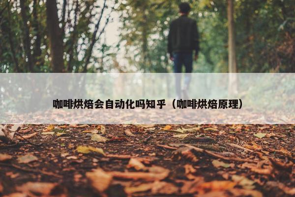 咖啡烘焙会自动化吗知乎（咖啡烘焙原理）