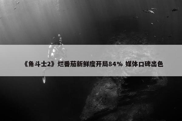 《角斗士2》烂番茄新鲜度开局84% 媒体口碑出色