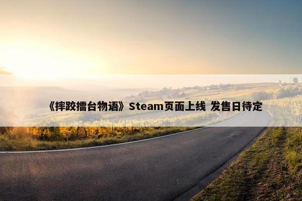 《摔跤擂台物语》Steam页面上线 发售日待定