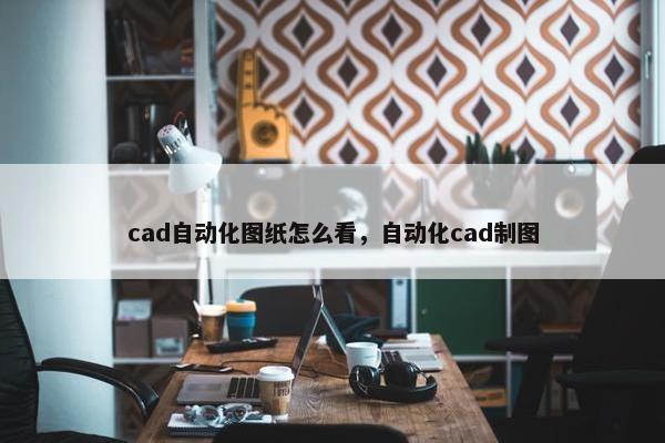 cad自动化图纸怎么看，自动化cad制图