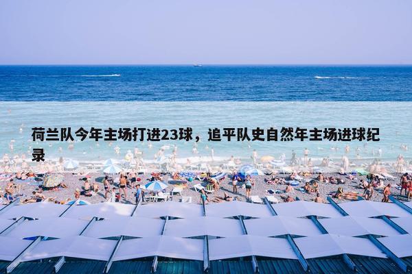 荷兰队今年主场打进23球，追平队史自然年主场进球纪录