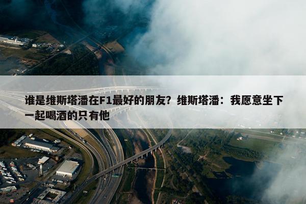 谁是维斯塔潘在F1最好的朋友？维斯塔潘：我愿意坐下一起喝酒的只有他