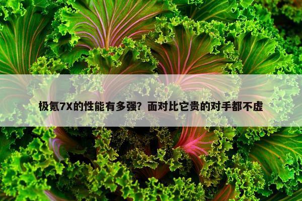 极氪7X的性能有多强？面对比它贵的对手都不虚