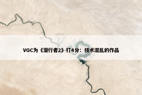 VGC为《潜行者2》打4分：技术混乱的作品