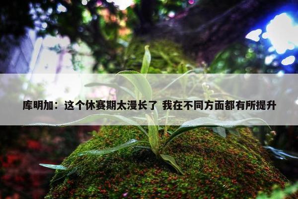 库明加：这个休赛期太漫长了 我在不同方面都有所提升