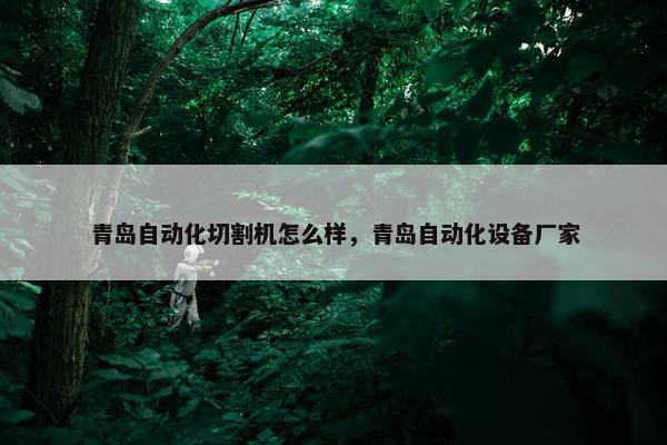 青岛自动化切割机怎么样，青岛自动化设备厂家