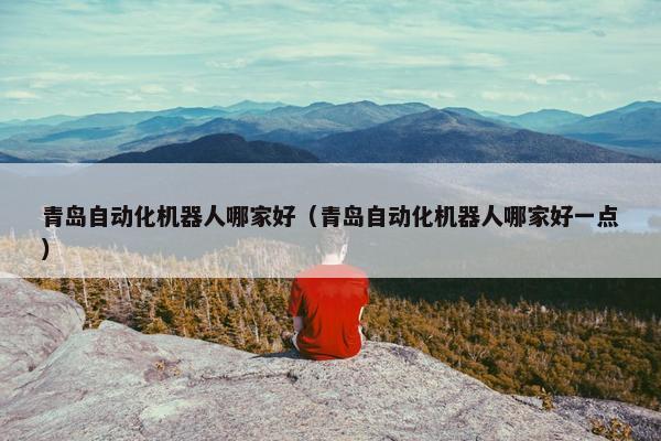 青岛自动化机器人哪家好（青岛自动化机器人哪家好一点）