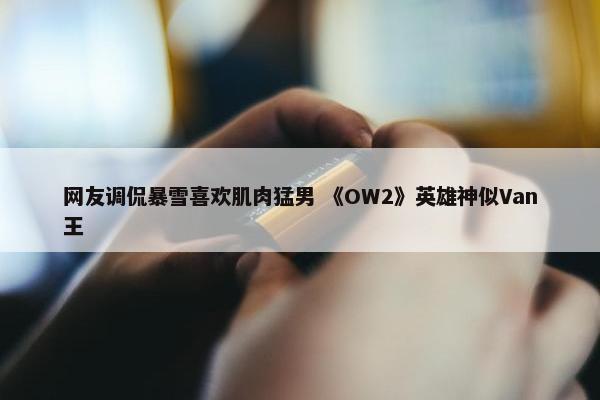 网友调侃暴雪喜欢肌肉猛男 《OW2》英雄神似Van王