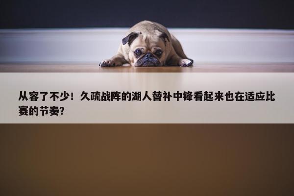 从容了不少！久疏战阵的湖人替补中锋看起来也在适应比赛的节奏？