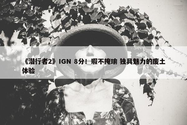 《潜行者2》IGN 8分！瑕不掩瑜 独具魅力的废土体验