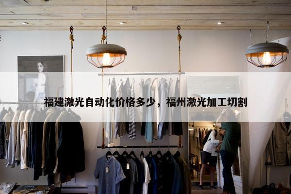 福建激光自动化价格多少，福州激光加工切割