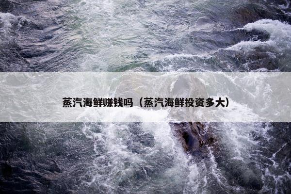 蒸汽海鲜赚钱吗（蒸汽海鲜投资多大）