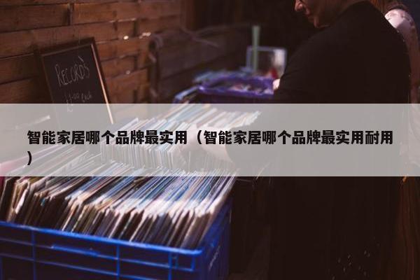 智能家居哪个品牌最实用（智能家居哪个品牌最实用耐用）