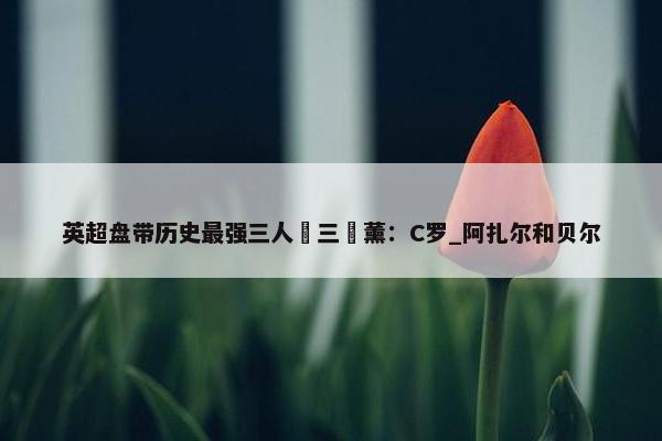 英超盘带历史最强三人❓三笘薰：C罗_阿扎尔和贝尔